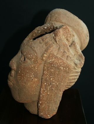 African Art,  NOK,  terracota head fragment,  Nigeria,  TL - 3
