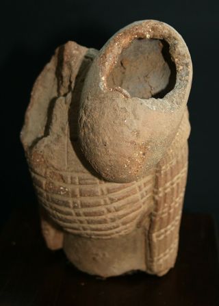African Art,  NOK,  terracota head fragment,  Nigeria,  TL - 6