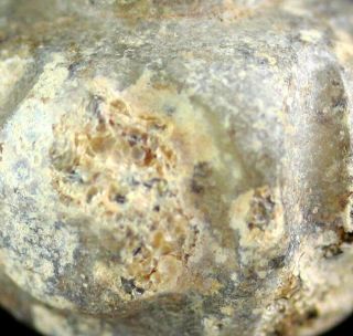 SC RARE ISLAMIC WHEEL - CUT GLASS BOTTLE,  ANCIENT NEAR EAST,  c.  8th cent AD 6