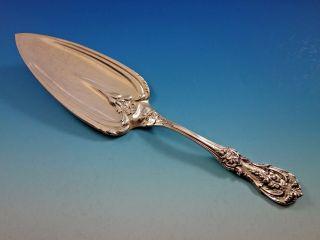 Francis I Script By Reed & Barton Sterling Silver Pie Server Fh As Fancy 9 5/8 "