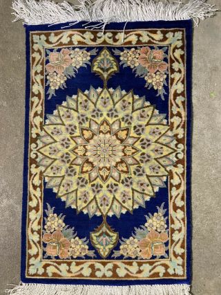 5 Small Hand Knotted Persian silk Rugs 2