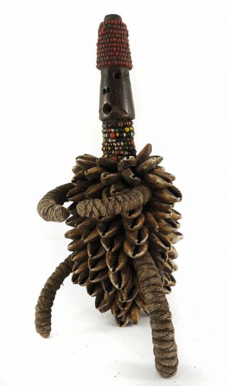 Namchi Namji Fertility Doll Cowrie Shells Cameroon African Art