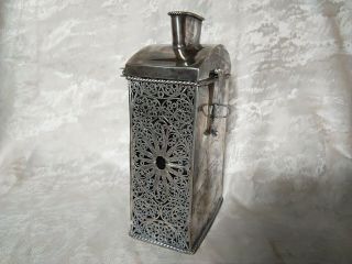 Silver russian jewish moneybox silver 84 1872 judaica 8