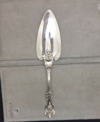 Rare Reed & Barton " Francis I " Cake Server Solid Sterling Silver