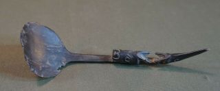 Fine Late 19th Century Native American Tlingit Haida Carved Spoon 8