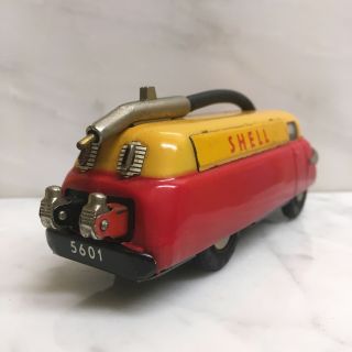 VINTAGE SCHUCO W.  GERMANY MADE SHELL RADIANT 5601 CHARGING VAN FOR PLANE/CAR. 4