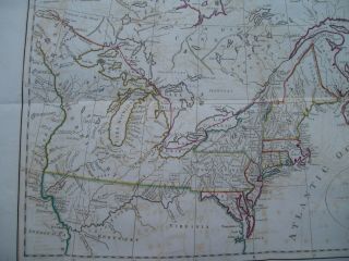 1792 Stockdale Morse Map United States Western North West Territory North States 8