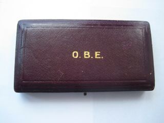 MOST ORDER OF THE BRITISH EMPIRE MEDAL,  OBE,  GARRARD & CO,  1919 HALLMARK 8