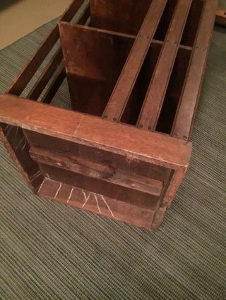 Antique Oak Rotating Book Case Revolving 7