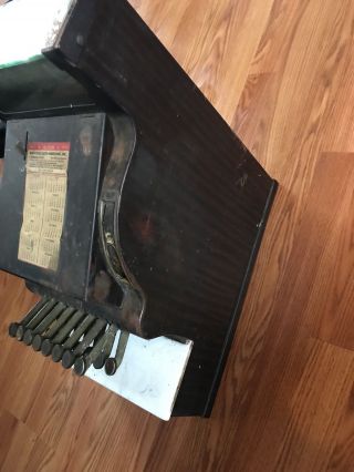 Antique Remington Cash Register With Glass 4