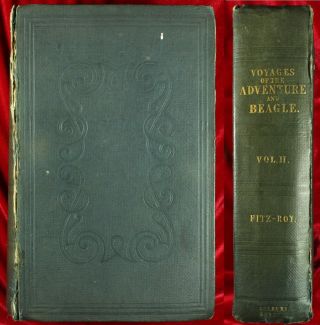 Fitz - Roy Narrative Surveying Voyages Adventure & Beagle 1839 Darwin Plates1st Nr