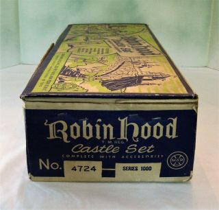 Marx 4724 Series 1000 Robin Hood Castle Playset from 1956 7