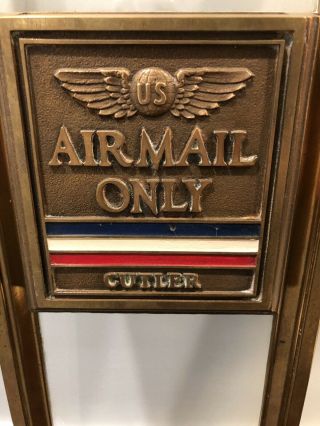 ANTIQUE CUTLER MAIL CHUTE FROM THE CHICAGO BOARD OF TRADE BUILDING 2