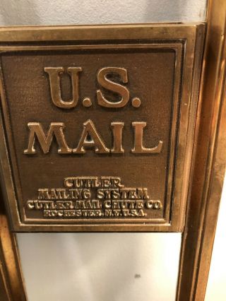 ANTIQUE CUTLER MAIL CHUTE FROM THE CHICAGO BOARD OF TRADE BUILDING 3
