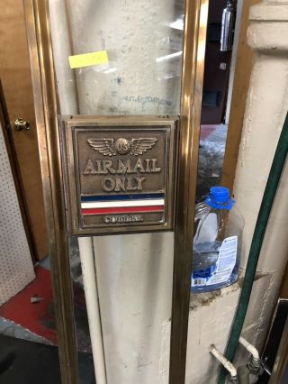 ANTIQUE CUTLER MAIL CHUTE FROM THE CHICAGO BOARD OF TRADE BUILDING 5