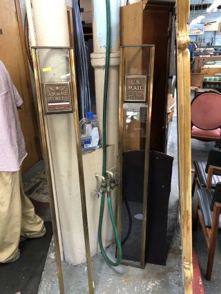 ANTIQUE CUTLER MAIL CHUTE FROM THE CHICAGO BOARD OF TRADE BUILDING 7
