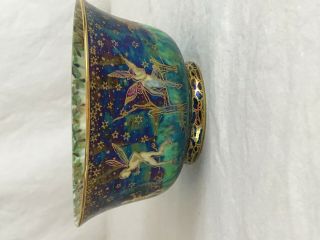 Wedgwood Fairyland Lustre Circular Bowl.  Night Sky.  4 - 3/4 