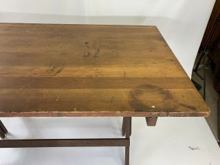 RARE ANTIQUE INDUSTRIAL DIETZGEN DRAFTING TABLE 5