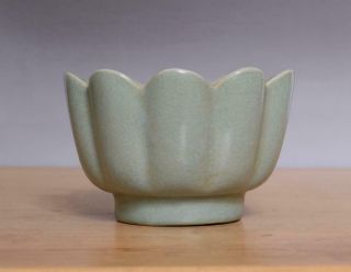 Old Chinese Celadon Chinaware Ru Kiln Porcelain Bowl