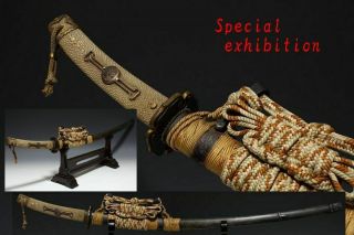 Japan Antique Edo Long 衛府太刀 Tachi Koshirae Sword Katana Kabuto Samurai Yoroi 武将