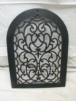 Arch Top Cast Iron Wall Ornate Register Heat Grate Vent Grille Architectural B