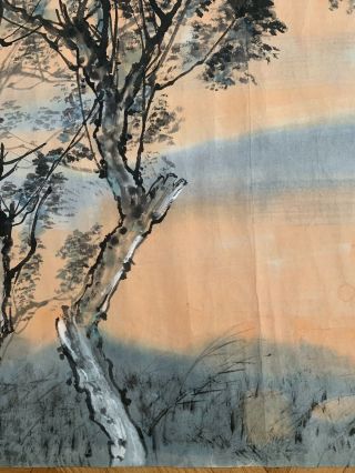 Rare Large Chinese Scroll Painting,  100 Hand Painting,  Signed Zhao Shao Ang. 4