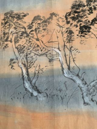 Rare Large Chinese Scroll Painting,  100 Hand Painting,  Signed Zhao Shao Ang. 5