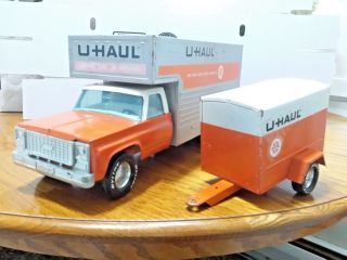 Nylint Chevrolet U - Haul Box Truck & Trailer Twin I - Beam Suspension 1960 4