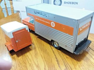 Nylint Chevrolet U - Haul Box Truck & Trailer Twin I - Beam Suspension 1960 5
