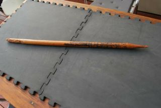 Old Australian Aboriginal Fighting Club Digging Stick