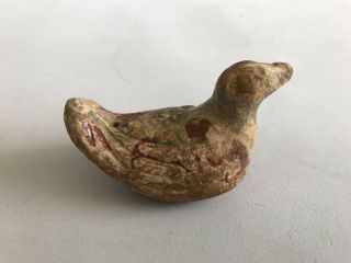 Late Ming Dynasty 17th Century Period Sancai Duck Figurine 2