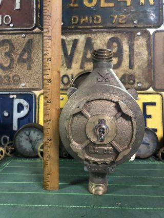 Vintage Antique Water Meter Steampunk Lamp DIY Project 7