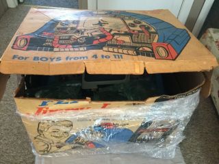 1960 ' s Deluxe Reading Fly Jimmy Jet Toy Playset w/Original Box,  Works/Complete. 12