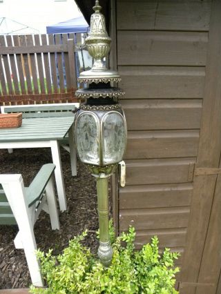 Rare Antique Coach / Carriage Lamp - Restoration Project - Outside Lamp