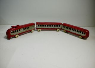 1934 Kenton Century Of Progress Cast Iron Train Set