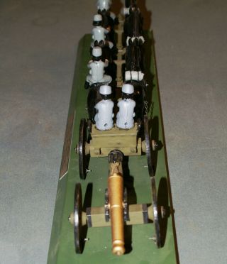 CONFEDERATE Cast Iron CIVIL WAR Horse Drawn Artillery Set 12 pd Napoleon Cannon 5