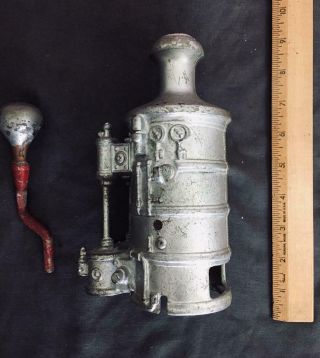 Vintage 1890s - 1920s Boiler Assembly For Ives [?] Cast Iron Fire Engine,