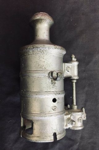 Vintage 1890s - 1920s Boiler assembly for IVES [?] cast iron fire engine, 3