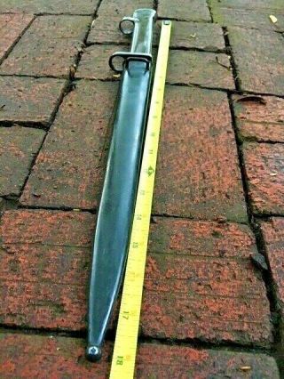 Antique Ottoman Dagger Mauser Bayonet From Canakkale War With Scabbard N Sword