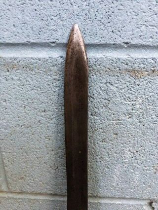 Antique Ottoman Dagger Mauser Bayonet from Canakkale war with Scabbard N Sword 4