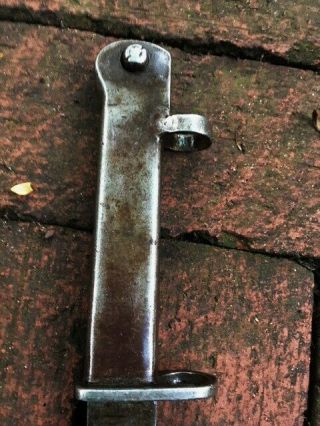 Antique Ottoman Dagger Mauser Bayonet from Canakkale war with Scabbard N Sword 7