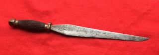 Antique Chinese Knife For Sword Collector