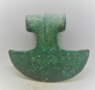 Scarce Circa 2000 - 1500bce Ancient Near Eastern Bronze Axe Head