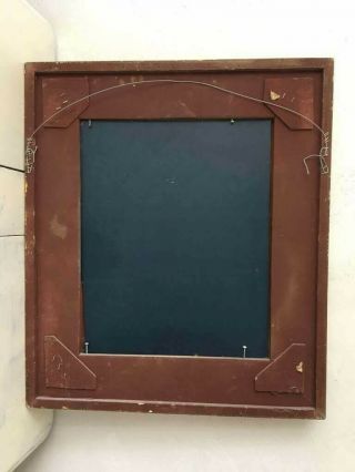 OLD VINTAGE ITALIAN ANCIENT MIRROR WITH DETAILED DECORATION FULL WOOD 2
