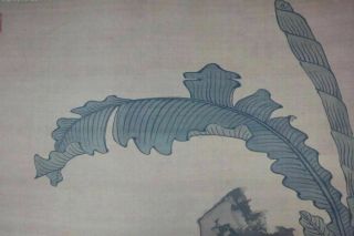 Rare Very Large Old Chinese Scroll Hand Painting Woman with 