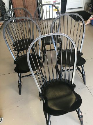 Antique Windsor Bow Back Side Chair - Solid Wood - Alex Pifer (seraph)