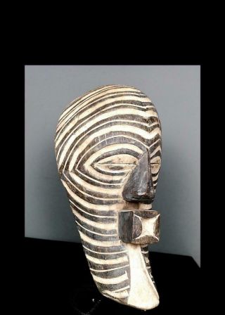 Old Tribal Songye Kifwebe Mask - Congo 2