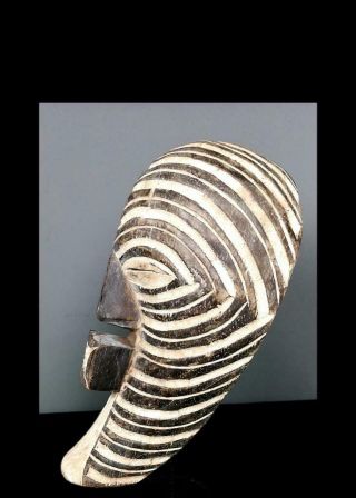 Old Tribal Songye Kifwebe Mask - Congo 4