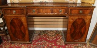 Jas Shoolbred & Co Wonderful Antique Mahogany Sideboard - Stamped Drawers