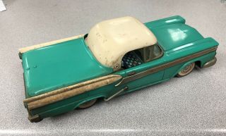 TIN LITHO Cragstan 1959 FORD FAIRLANE 500 JAPAN Toy Car,  Automobile 5